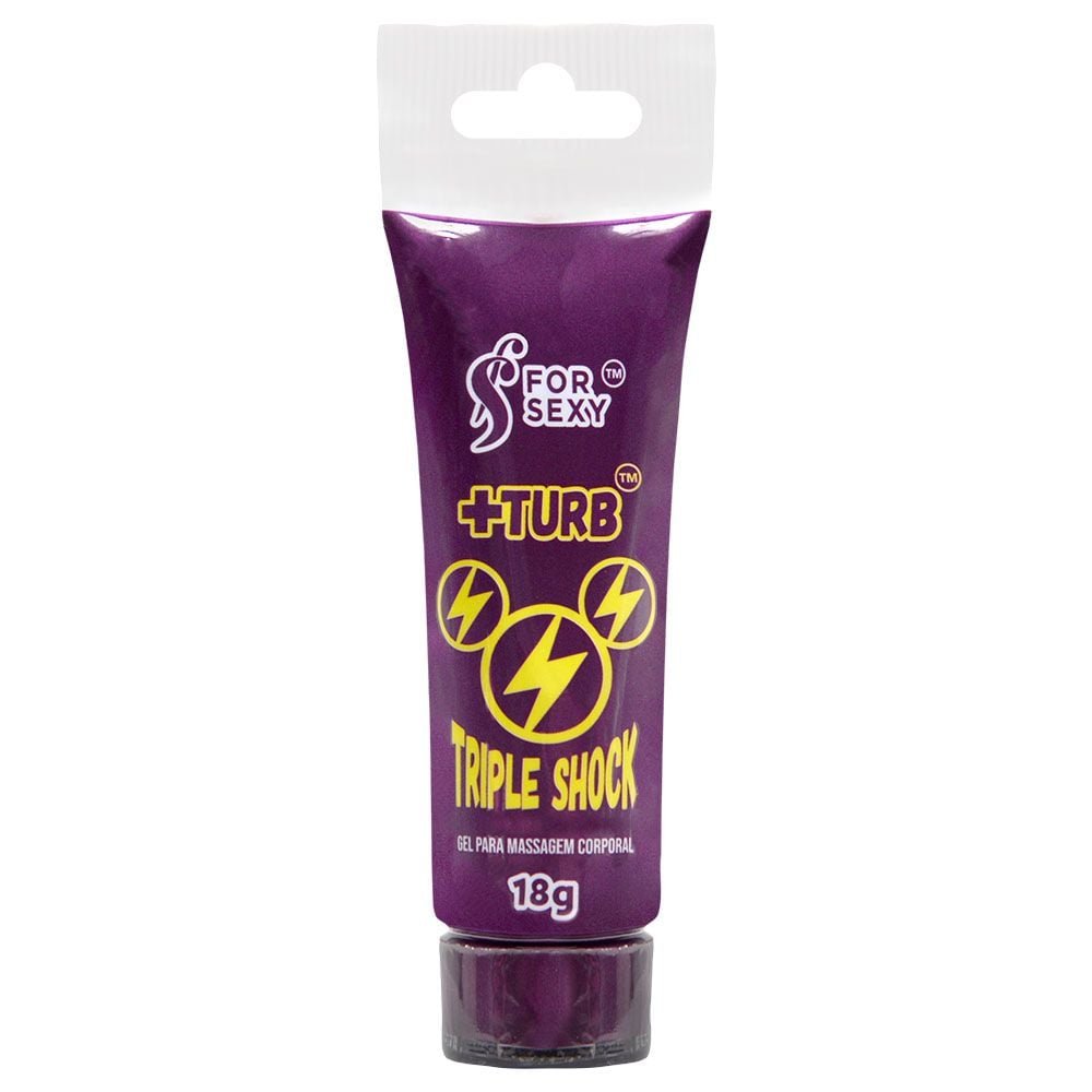 +turb Triple Shock Excitante Ponta Interativa 18g For Sexy