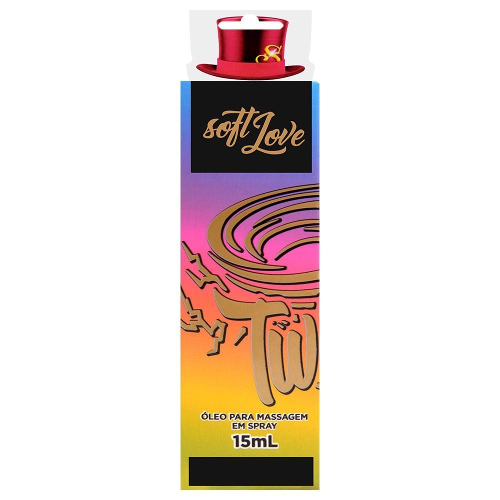 Twister Jatos Excitante Unissex 15ml Soft Love
