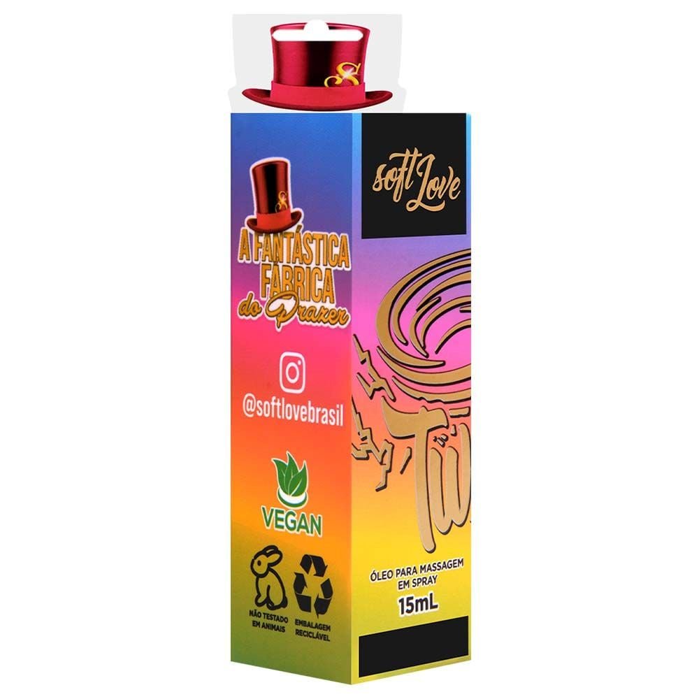 Twister Jatos Excitante Unissex 15ml Soft Love
