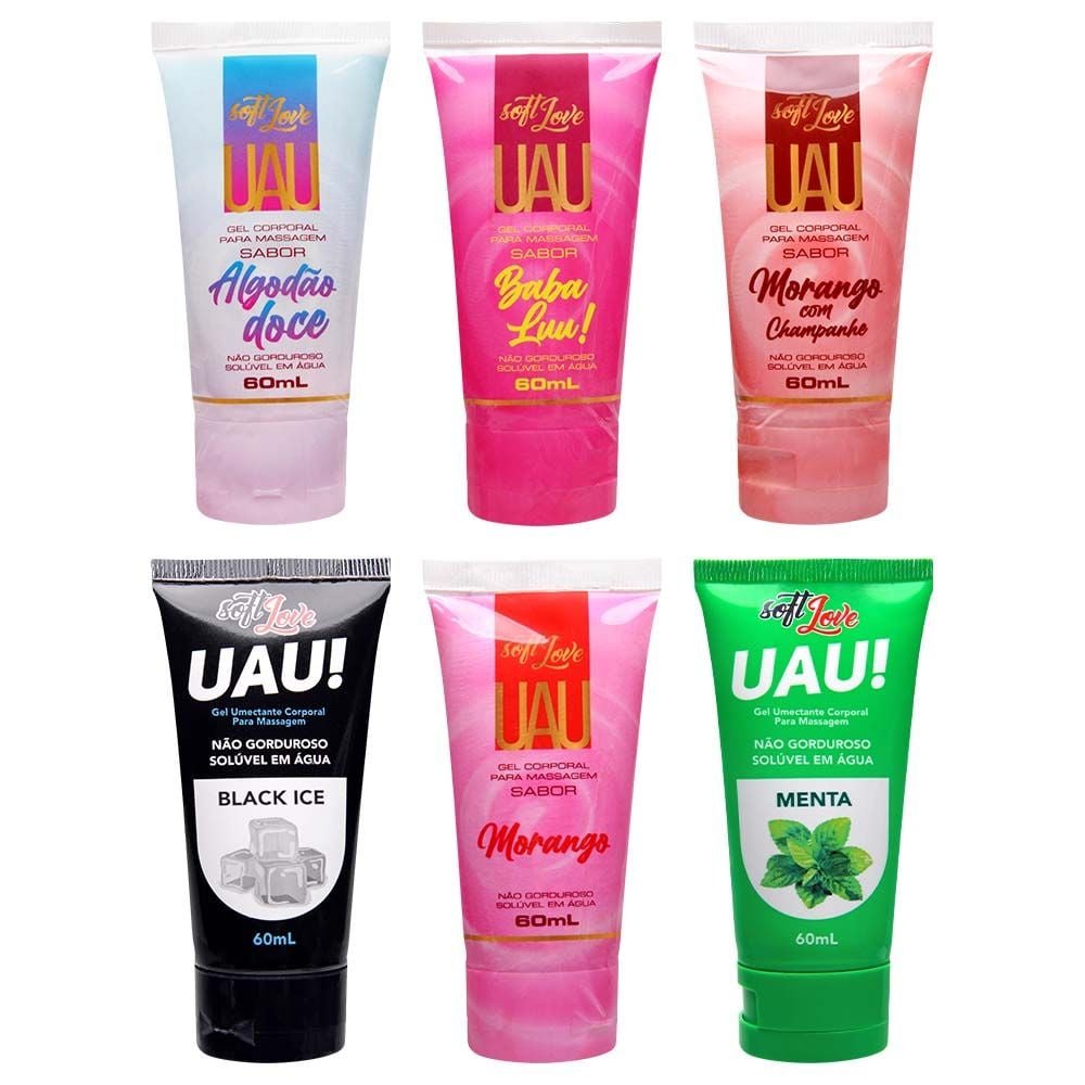 Uau Lubrificante Aromático 60ml Soft Love