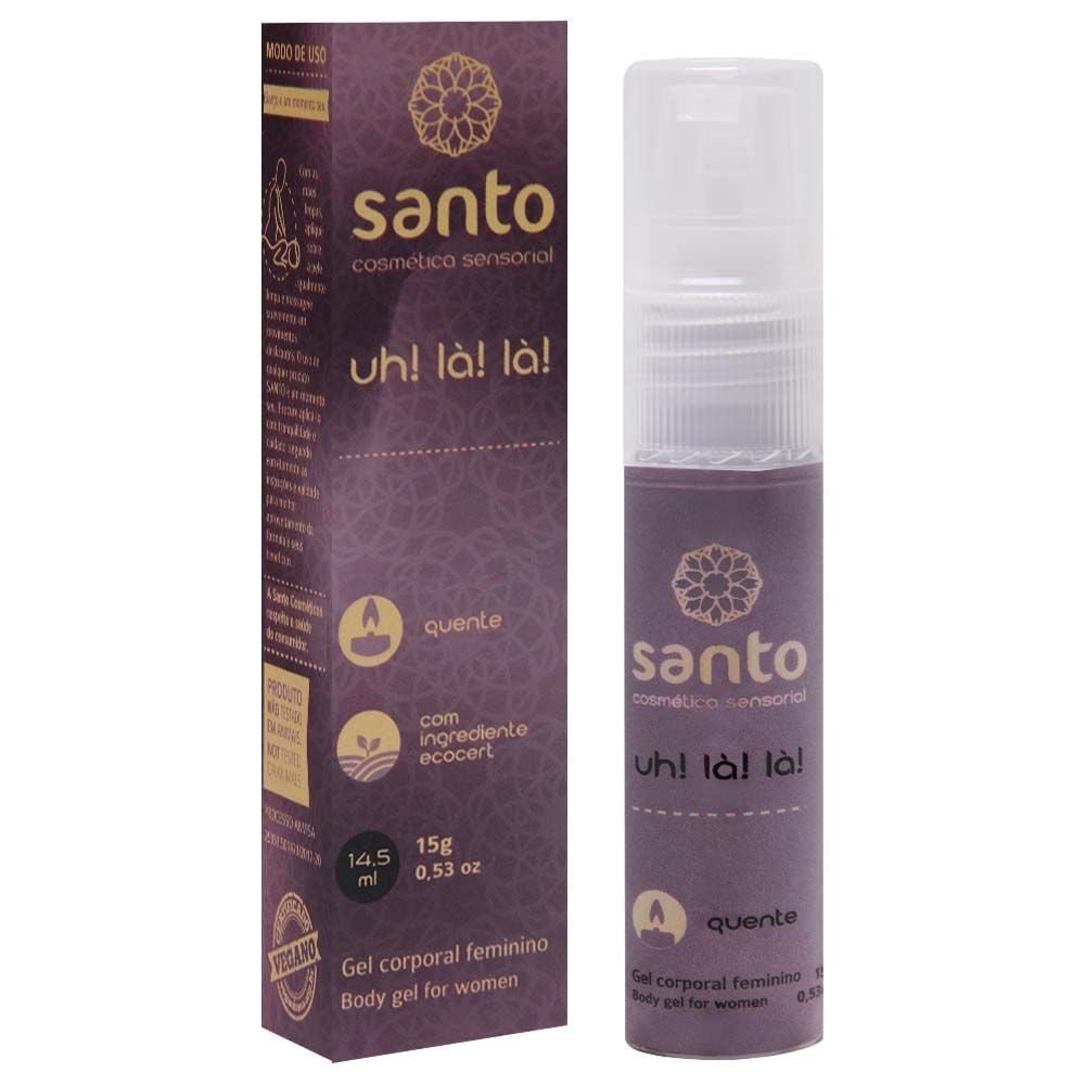 Uh! La! La! Excitante Feminino 15g Santo