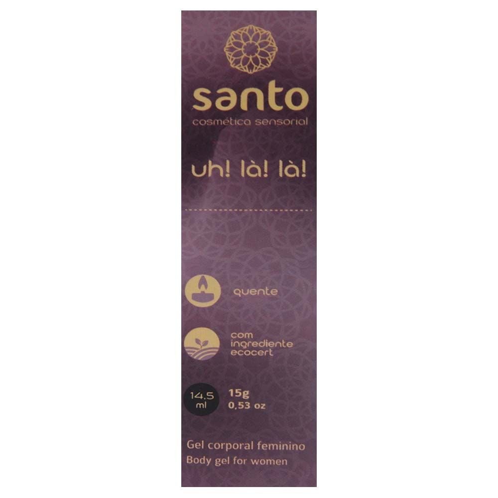 Uh! La! La! Excitante Feminino 15g Santo