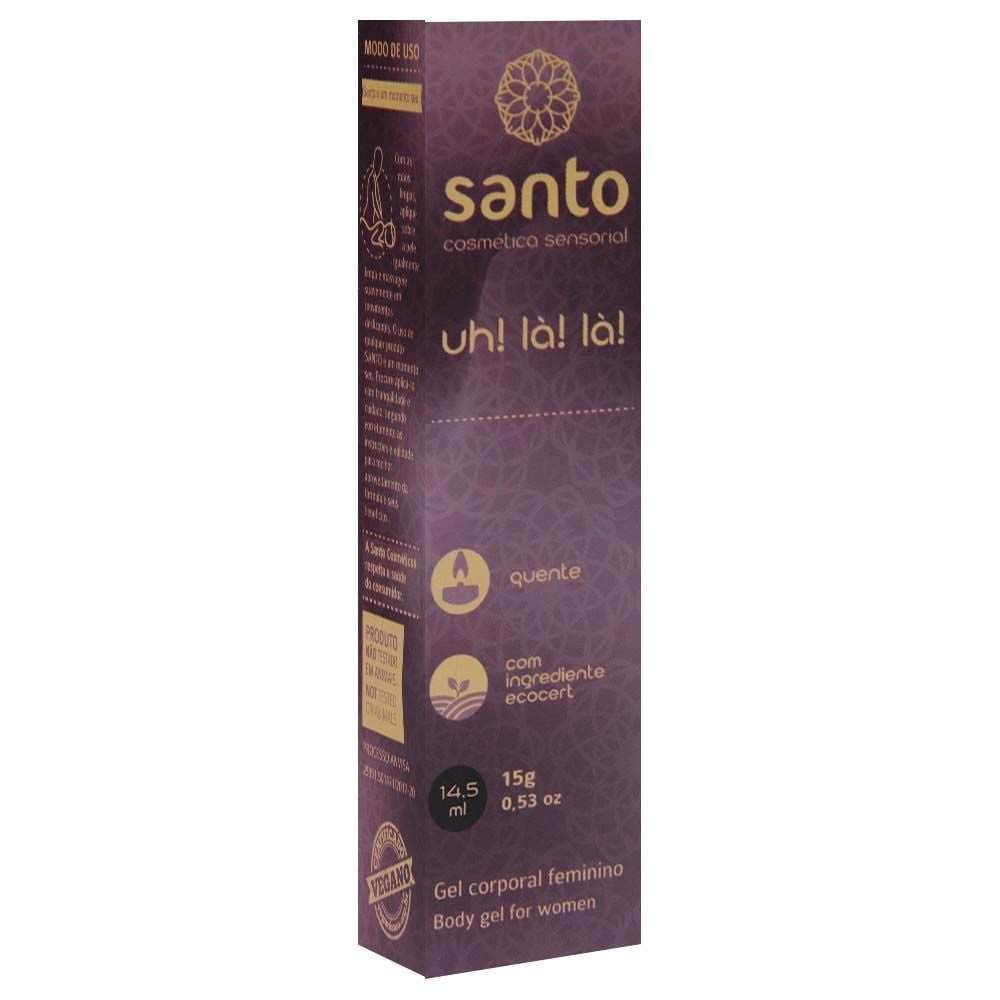 Uh! La! La! Excitante Feminino 15g Santo