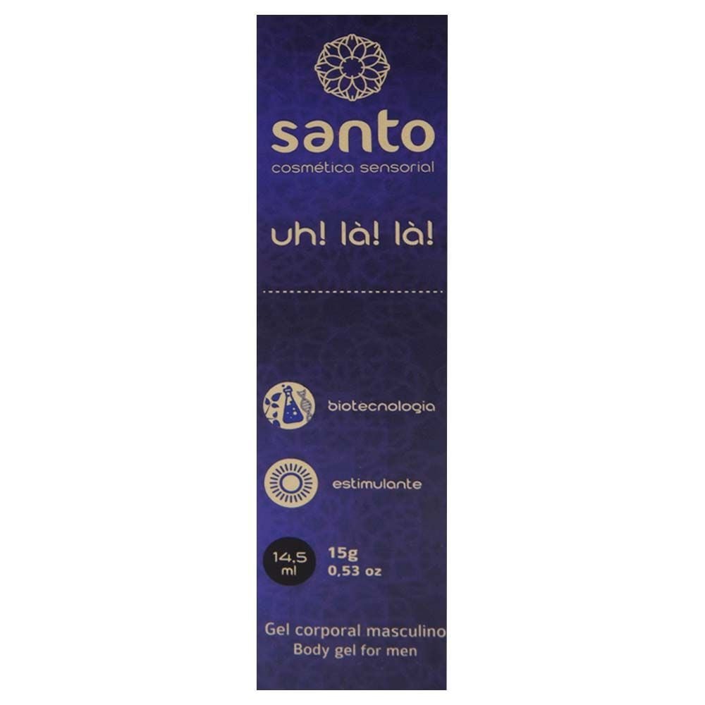 Uh! La! La! Excitante Masculino 15g Santo