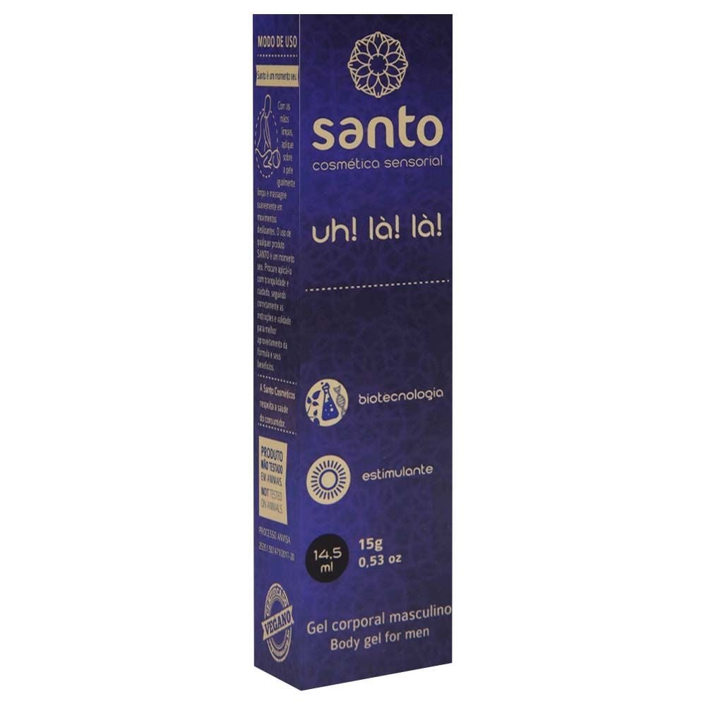 Uh! La! La! Excitante Masculino 15g Santo