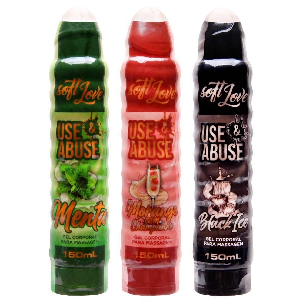 Use E Abuse Gel Comestível Interativo 150ml Soft Love