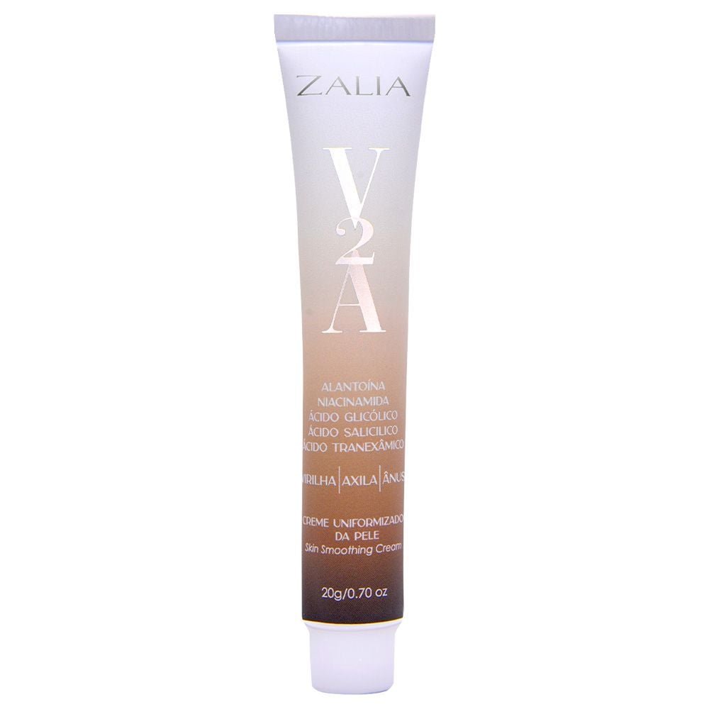 V2a Hidratante Clareador Corporal 20g Zalia