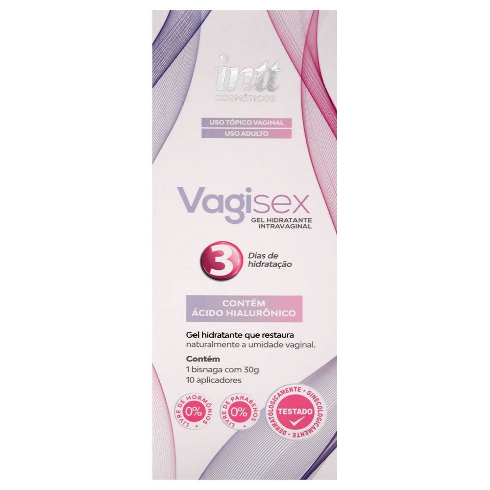 Vagisex Hidratante Vaginal 10 Aplicadores Intt