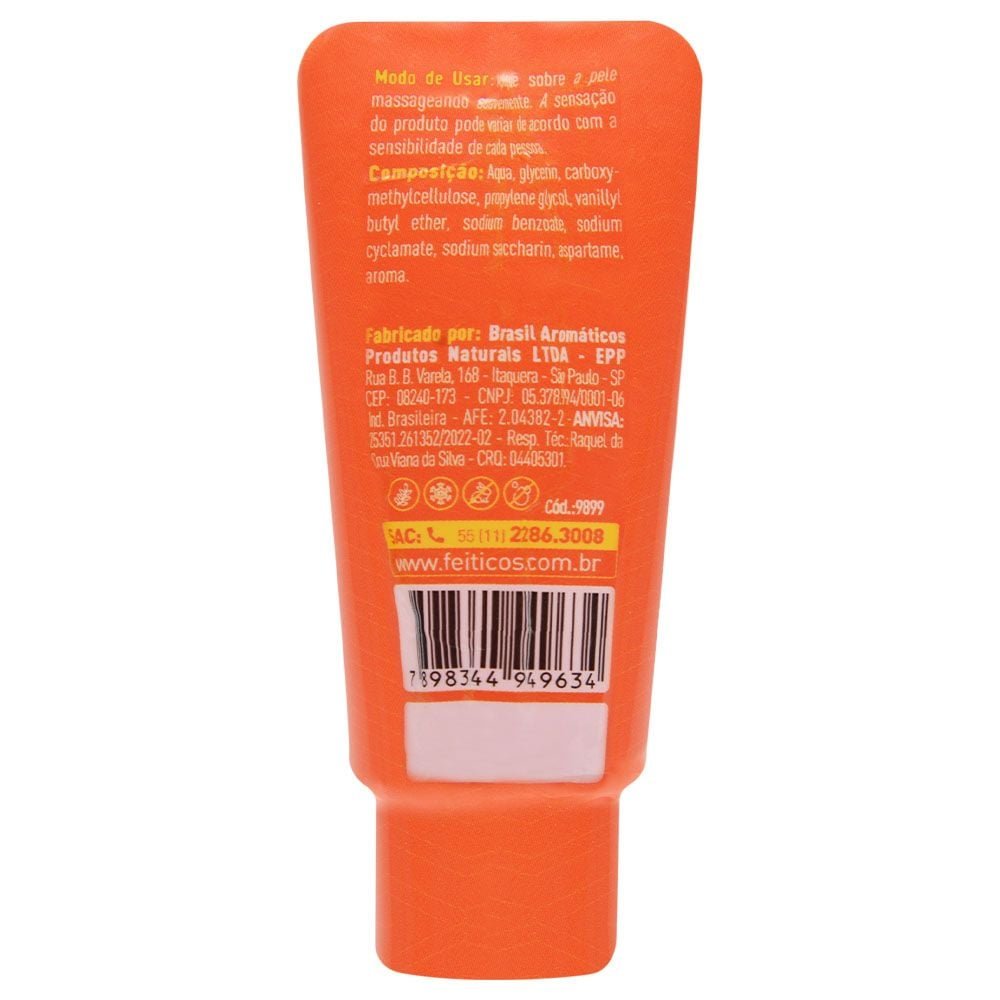 Vapo Vapo Gel Lubrificante Beijável 15g Feitiços