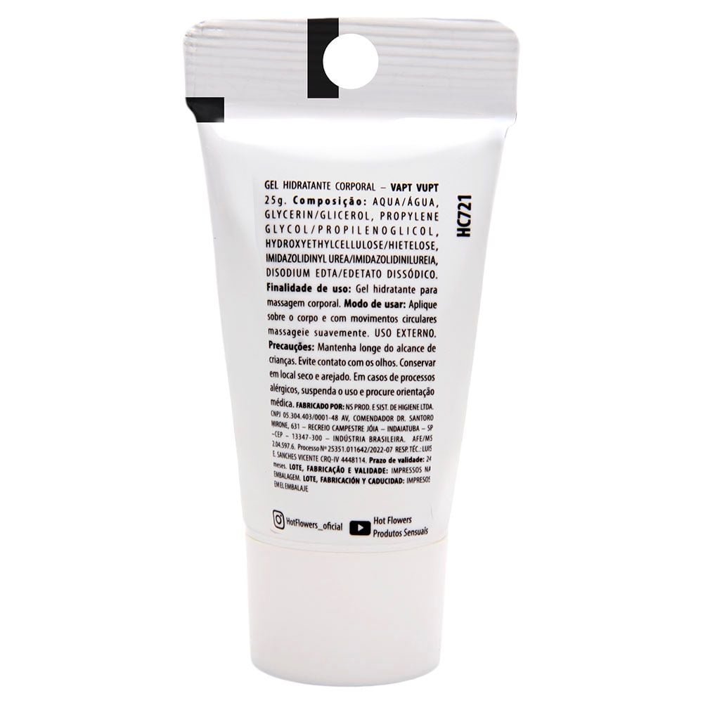 Vapt Vupt Gel Base De água 25g Vem Transar