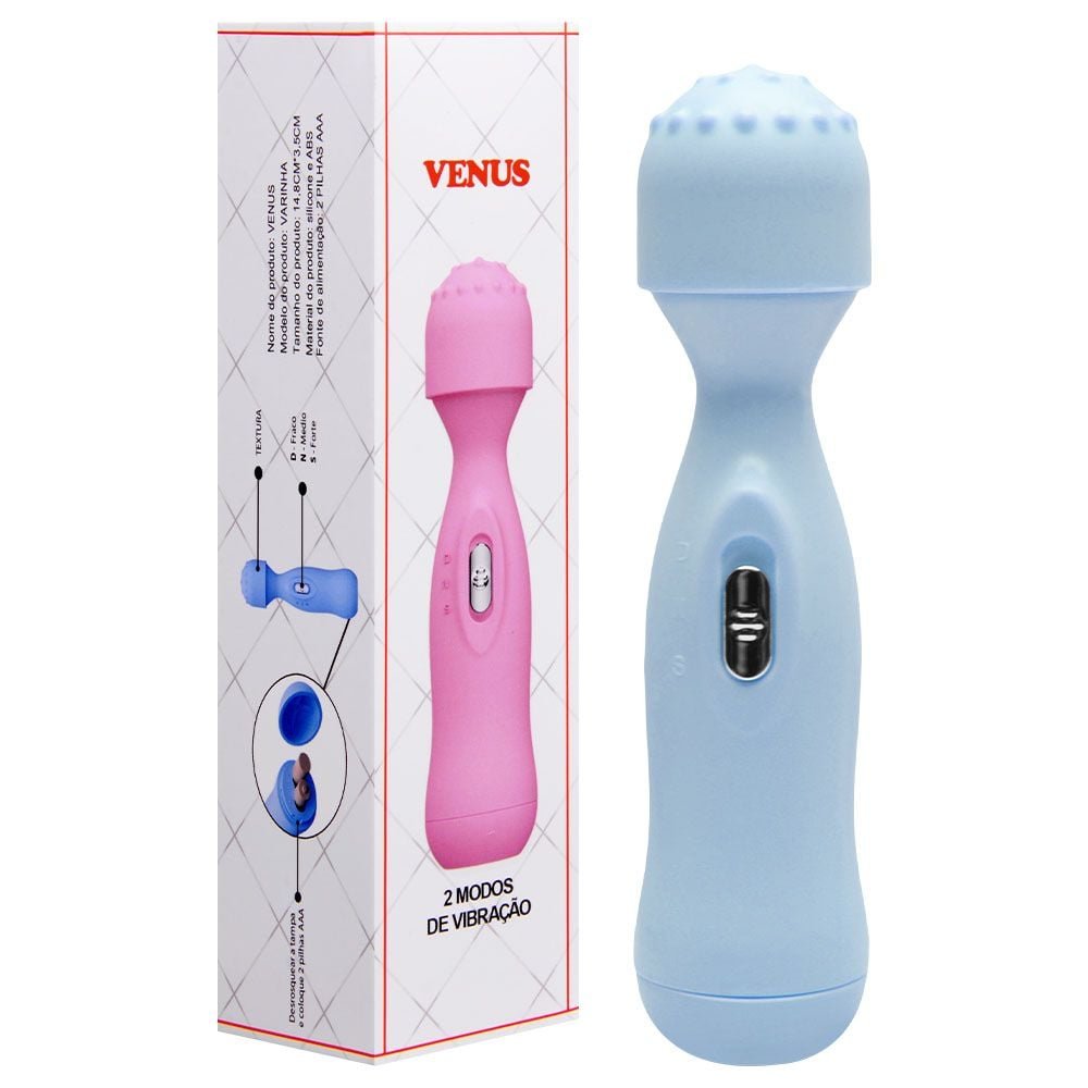 Varinha Mágica 2 Vibrações Venus Sexy Import