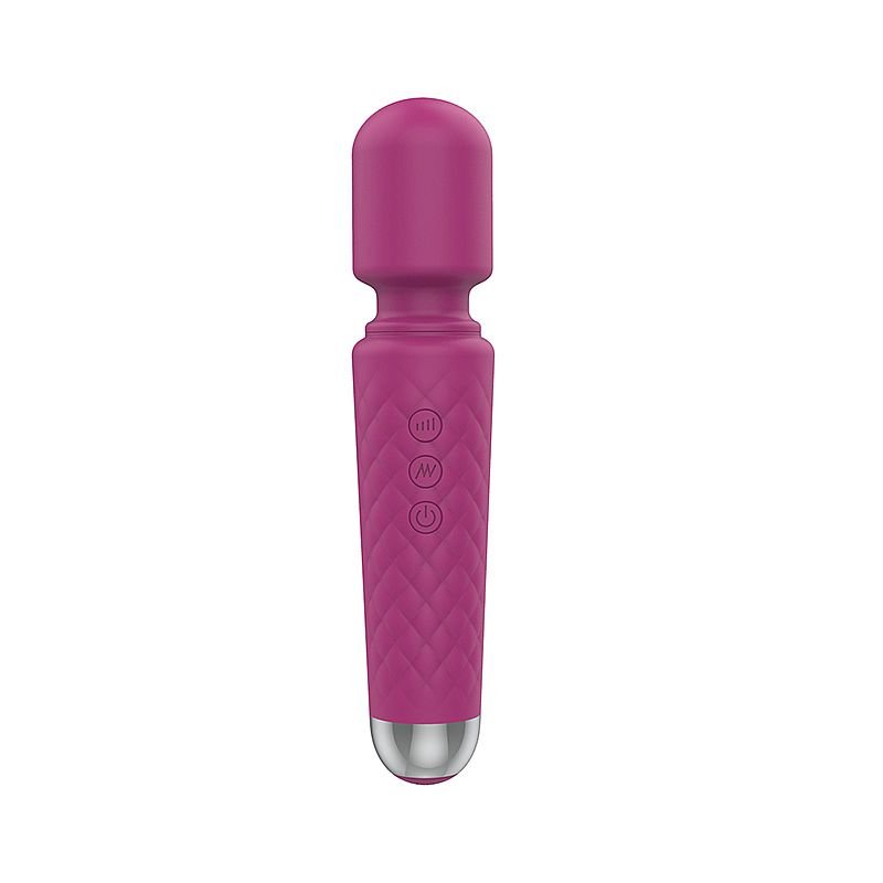 Varinha Mágica 20 Vibrações Recarregável - AS015E - Rosa