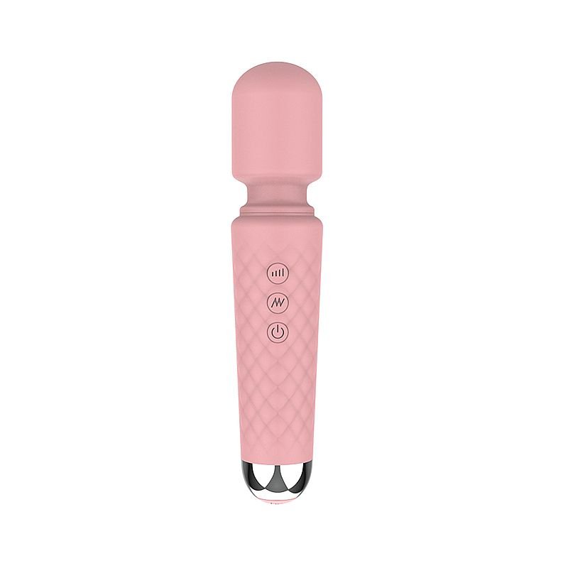 Varinha Mágica 20 Vibrações Recarregável - AS015E - Rosa