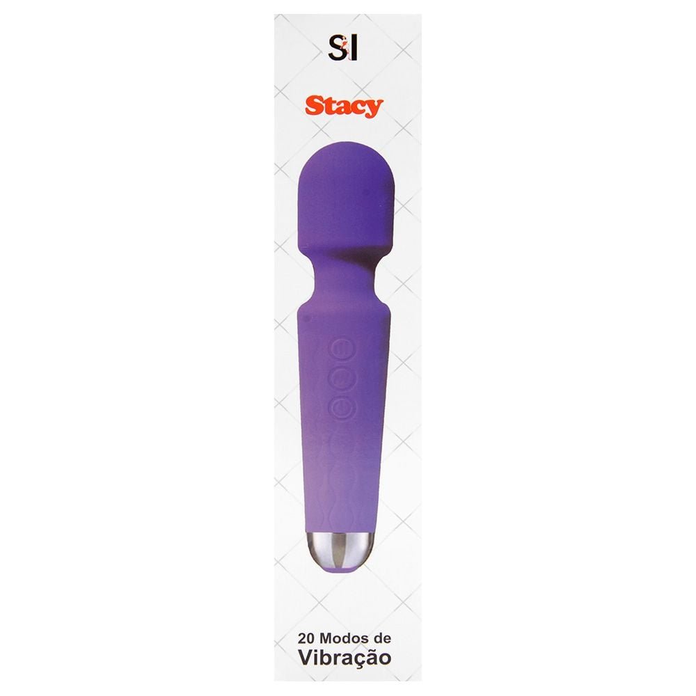 Varinha Mágica 4 Usb Stacy 20,3 X 4,3cm Sexy Import