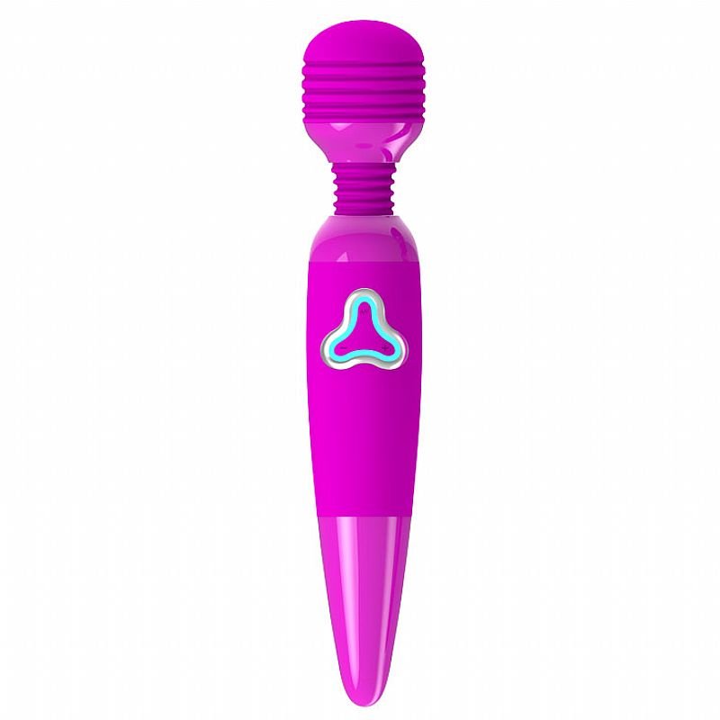 Varinha Mágica de Silicone Recarregável. 7 Modos de vibração - PRETTY LOVE