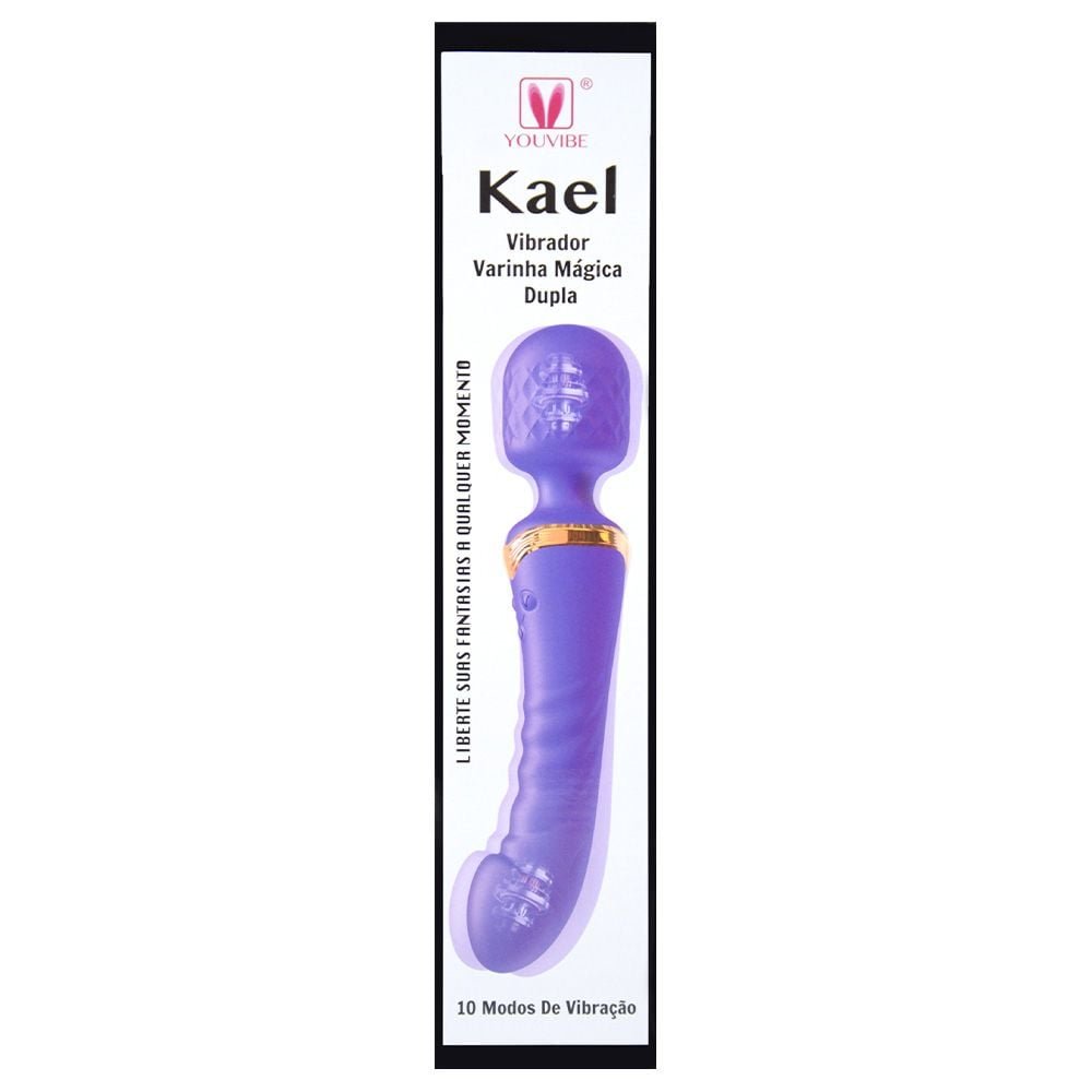 Varinha Mágica Dupla 10 Vibrações Kael Youvibe Vipmix