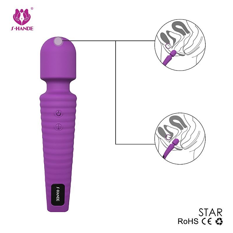 Varinha Mágica Recarregável- Star - S-Hande - Roxo
