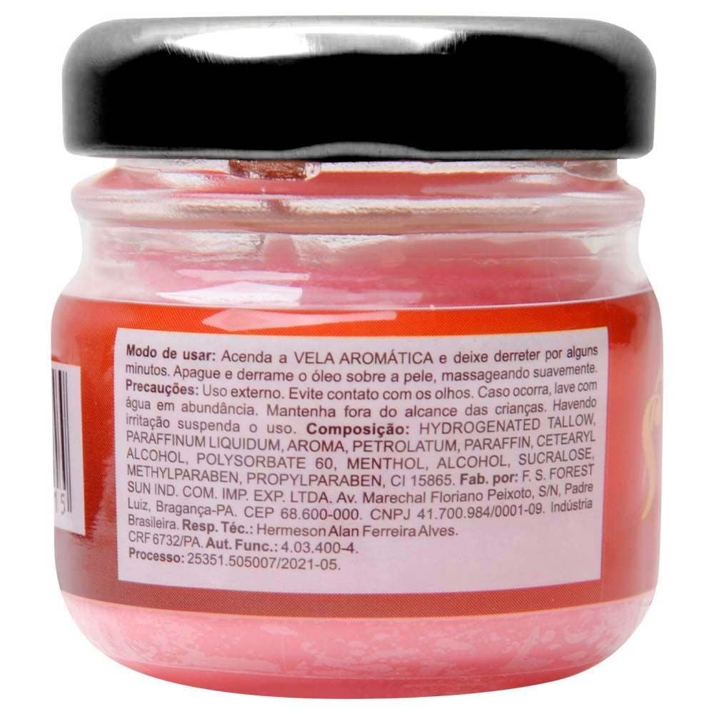 Vela Aromática Massagem Beijável 25g For Sexy