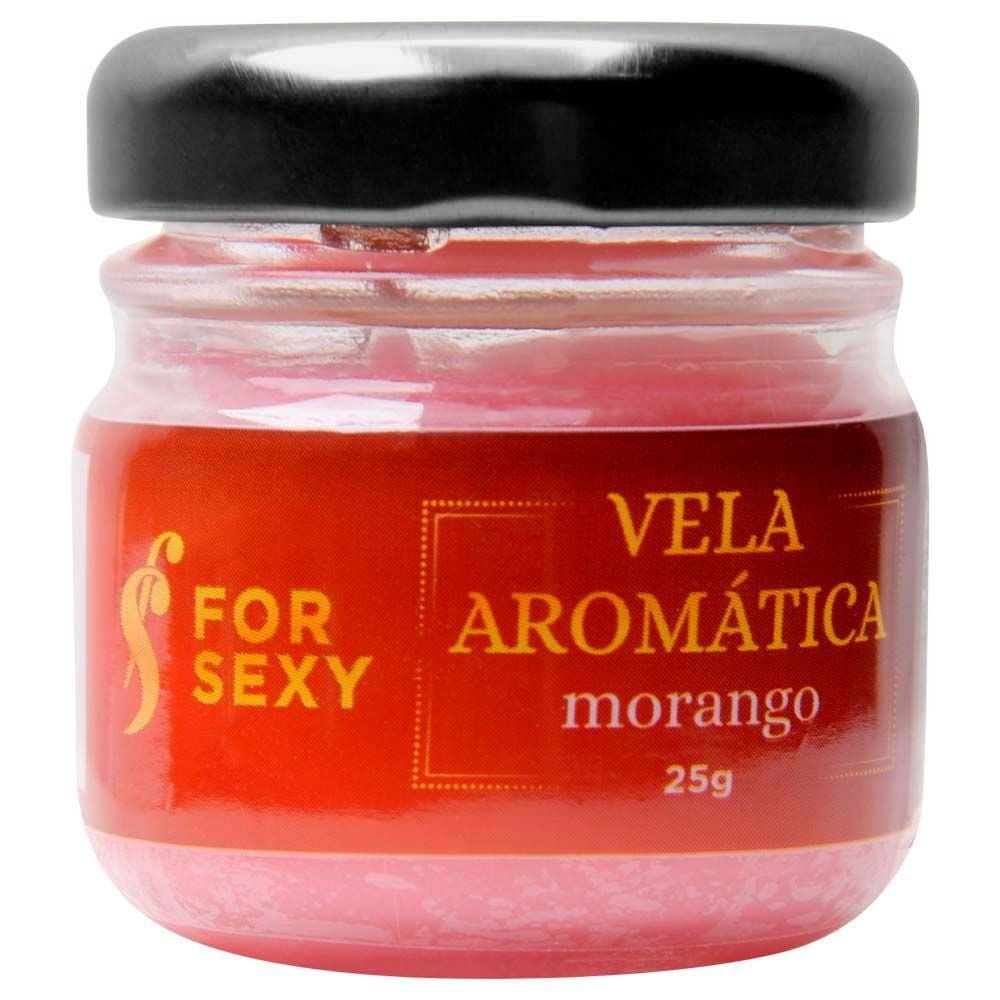 Vela Aromática Massagem Beijável 25g For Sexy