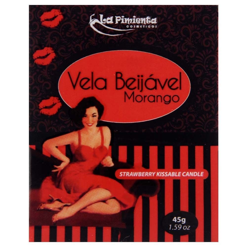 Vela Beijável 45g La Pimienta