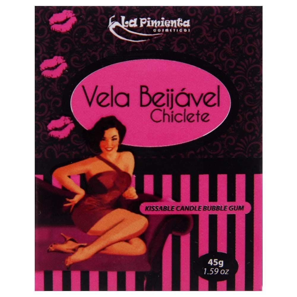 Vela Beijável 45g La Pimienta