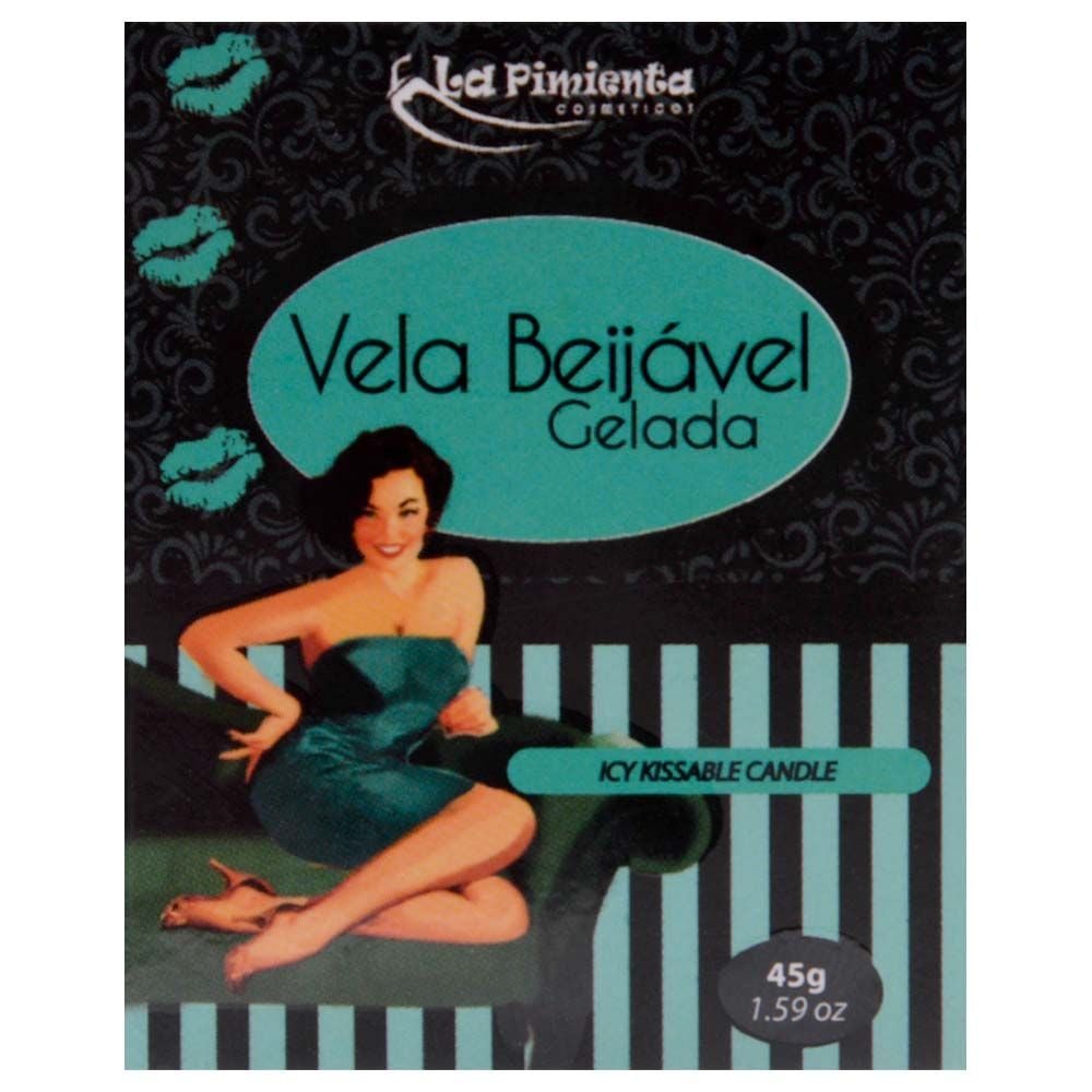 Vela Beijável Gelada 45g La Pimienta