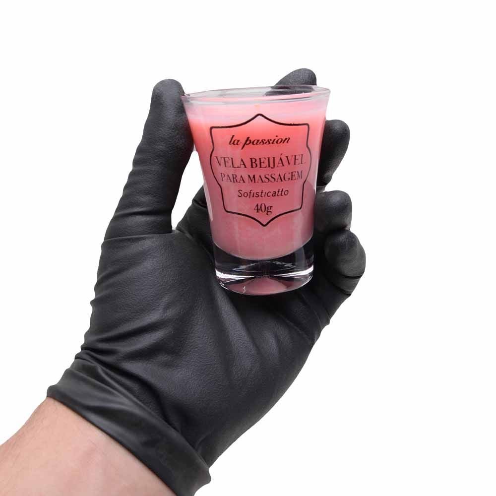 Vela Beijável Massagem La Passion 40g Sofisticatto