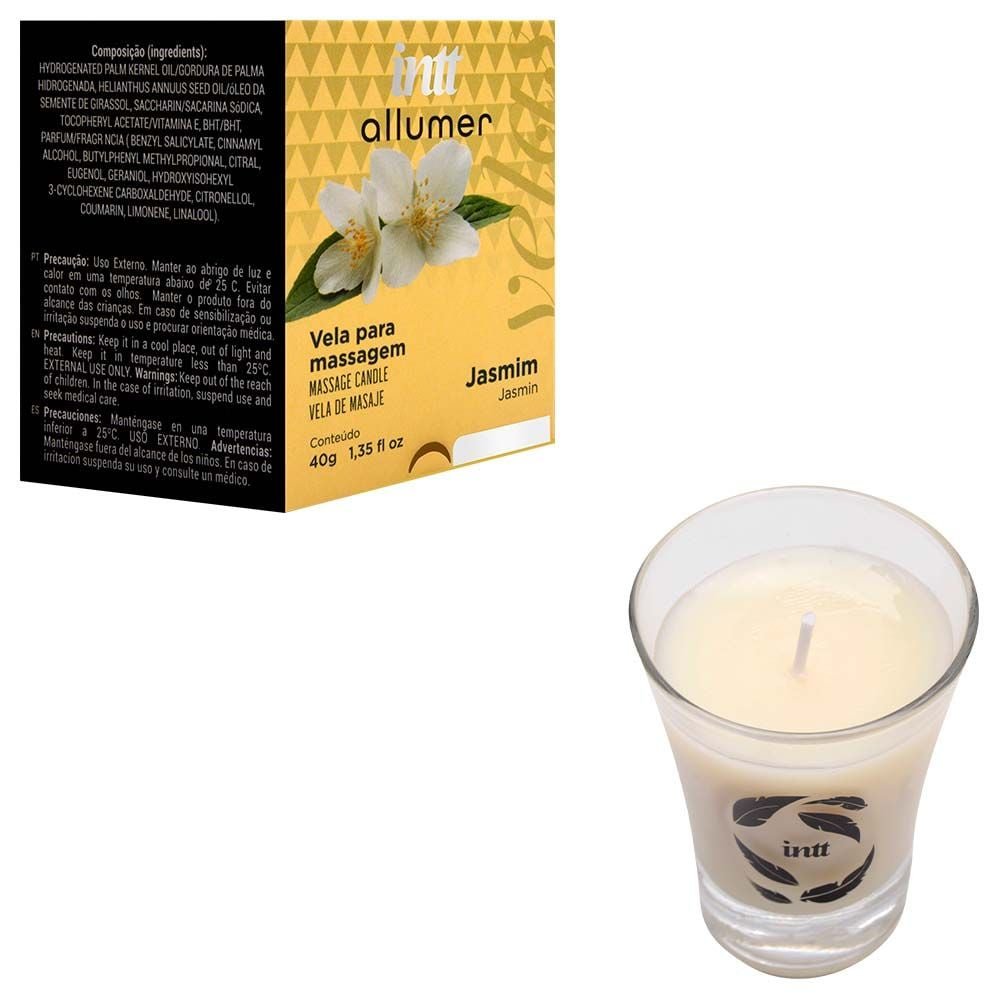 Vela De Massagem Allumer Aromática 40g Intt