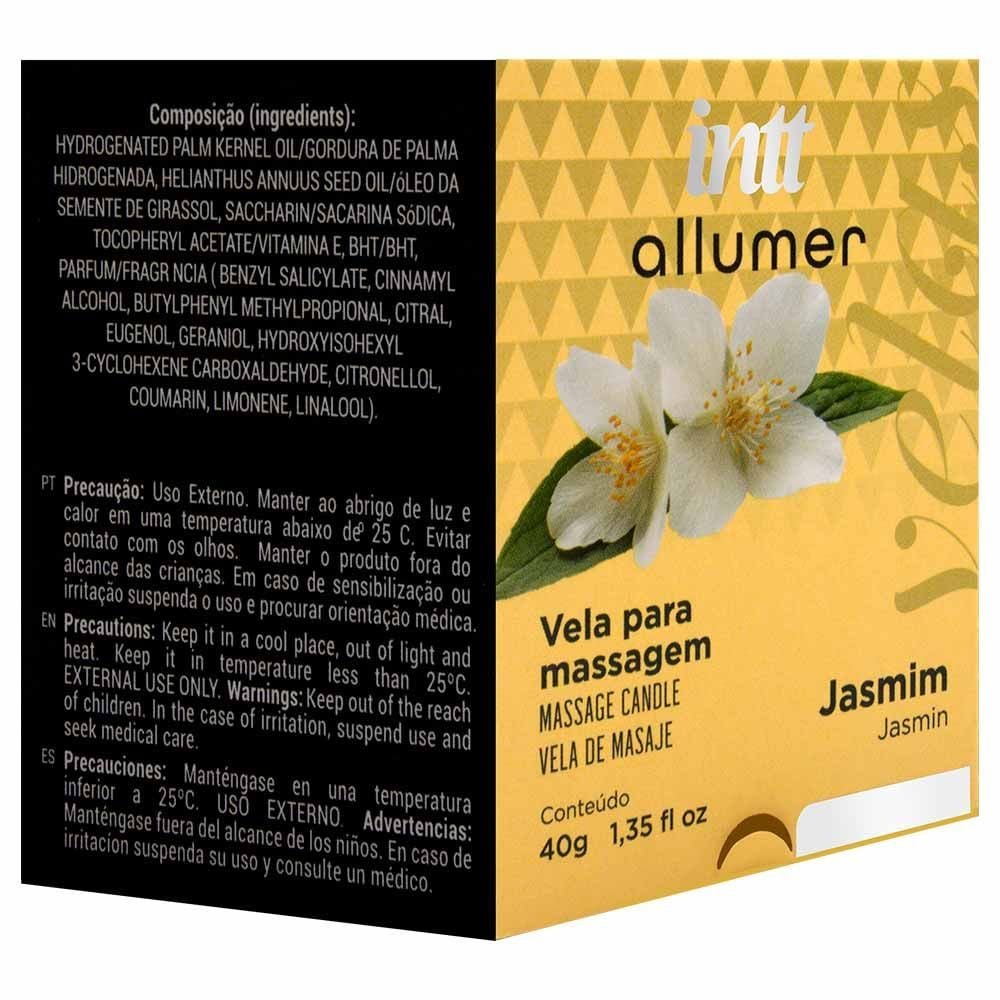 Vela De Massagem Allumer Aromática 40g Intt