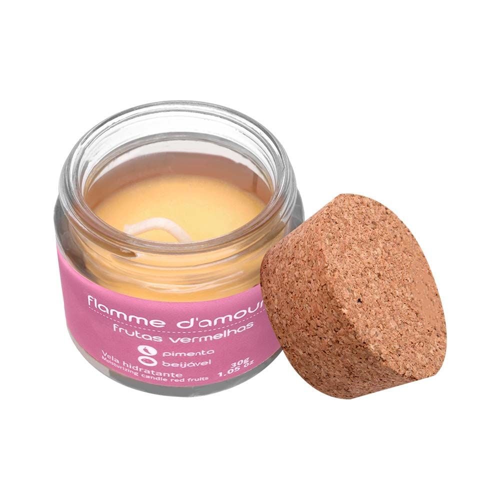 Vela Flamme D´amour Beijável 30g Santo