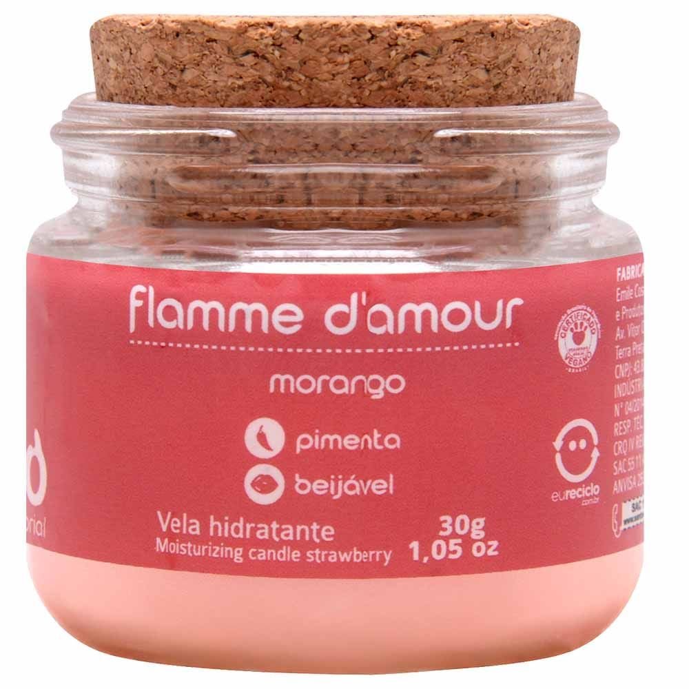 Vela Flamme D´amour Beijável 30g Santo