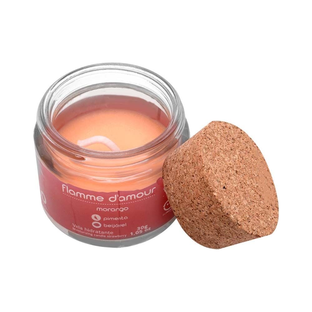 Vela Flamme D´amour Beijável 30g Santo