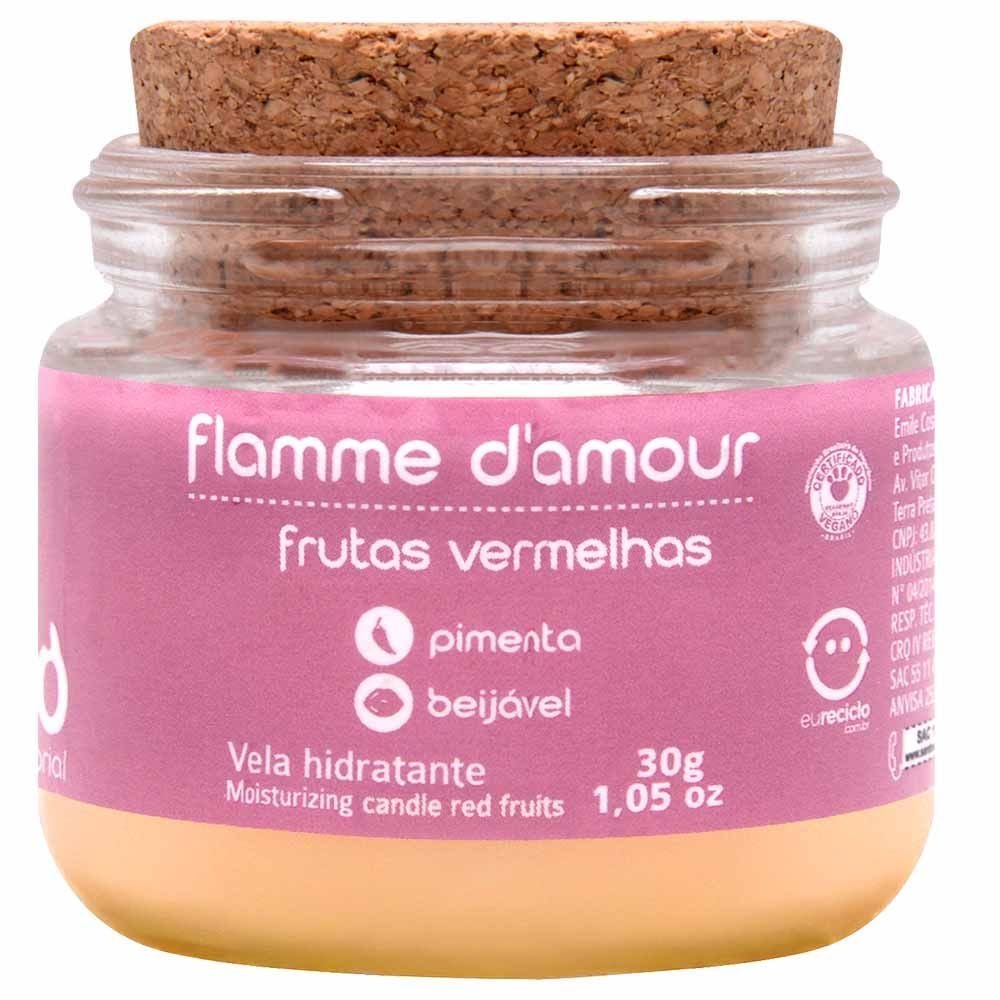 Vela Flamme D´amour Beijável 30g Santo