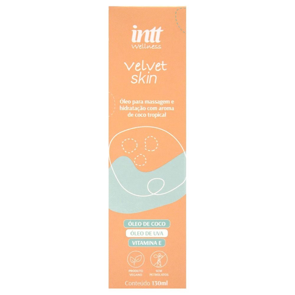 Velvet Skin óleo Massagem Coco Wellness 130ml Intt