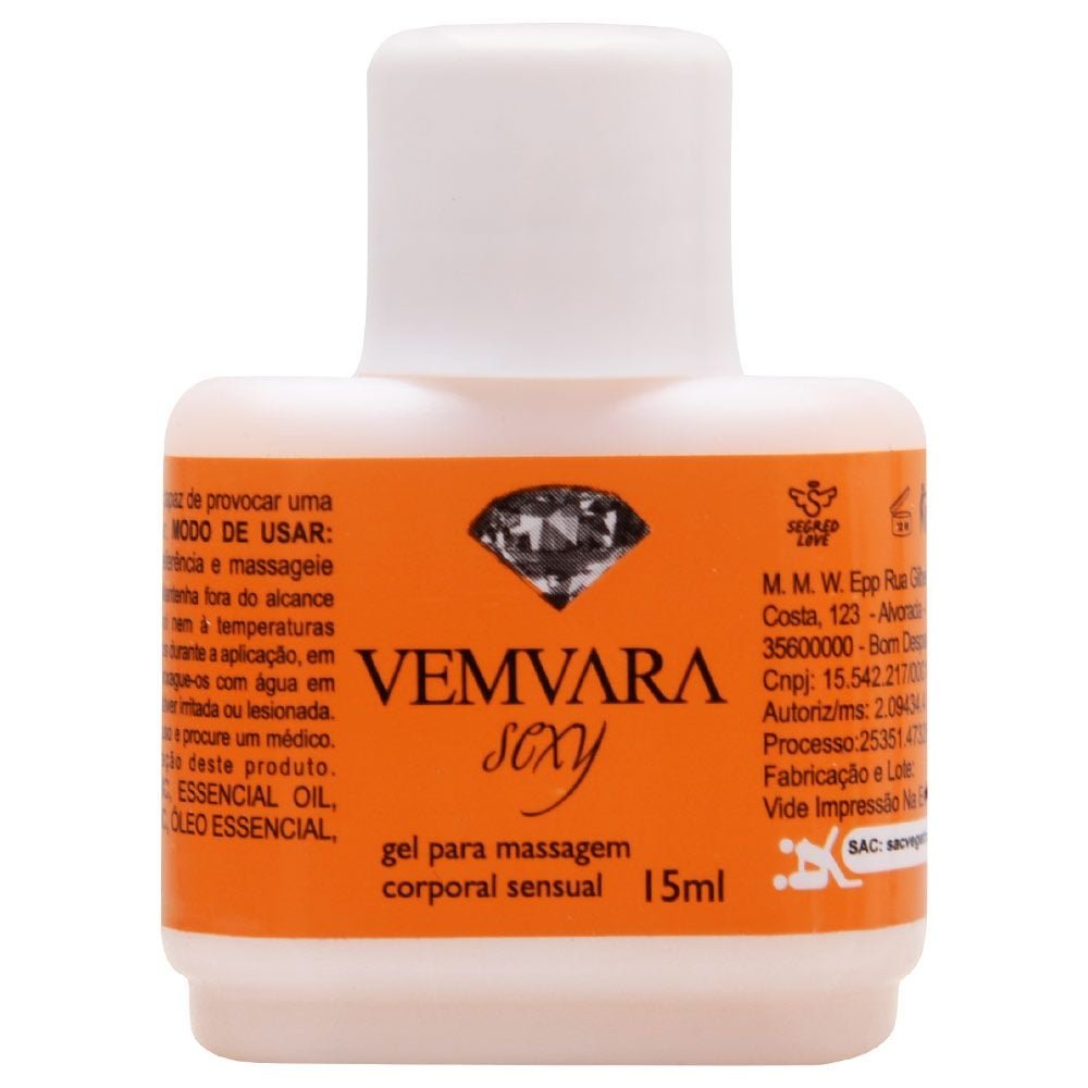 Vemvara Lubrificante Hot Ice 15ml Segred Love
