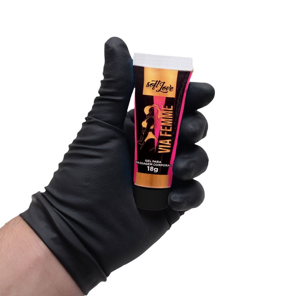 Via Femme Gel Excitante Feminino 15ml Soft Love