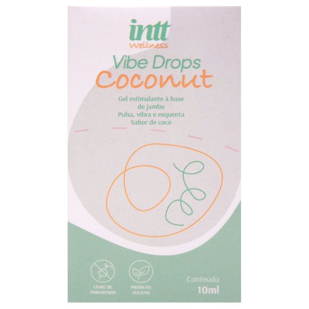 Vibe Drops Gel Hot E Vibrante Wellness 10ml Intt