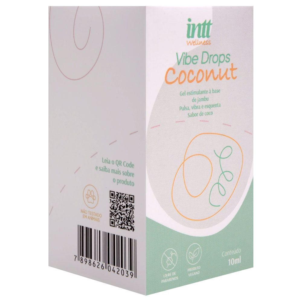 Vibe Drops Gel Hot E Vibrante Wellness 10ml Intt