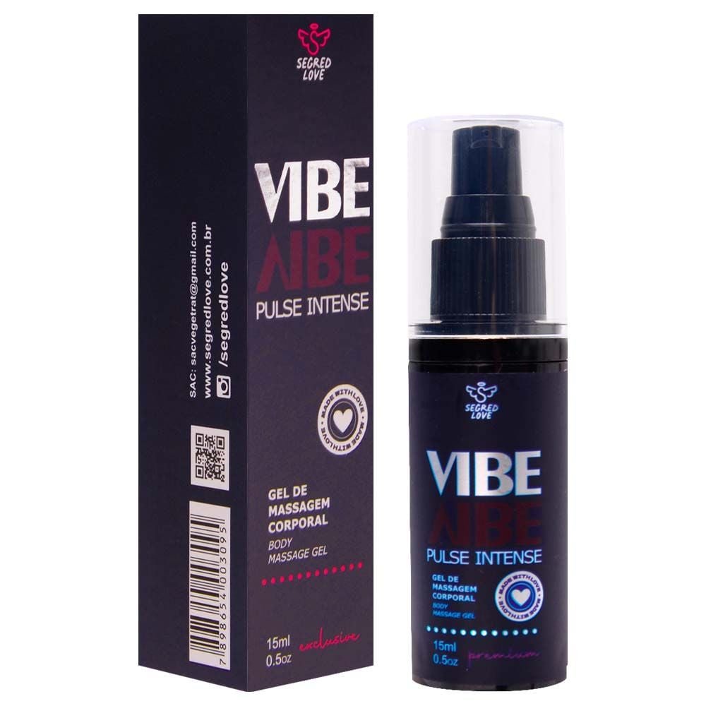Vibe Pulse Intense Gel Vibrador 15ml Segred Love