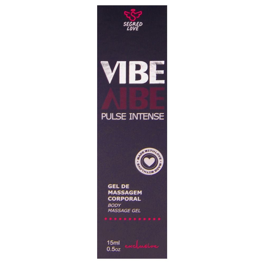 Vibe Pulse Intense Gel Vibrador 15ml Segred Love