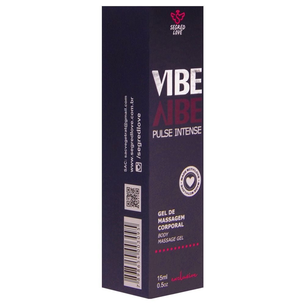 Vibe Pulse Intense Gel Vibrador 15ml Segred Love