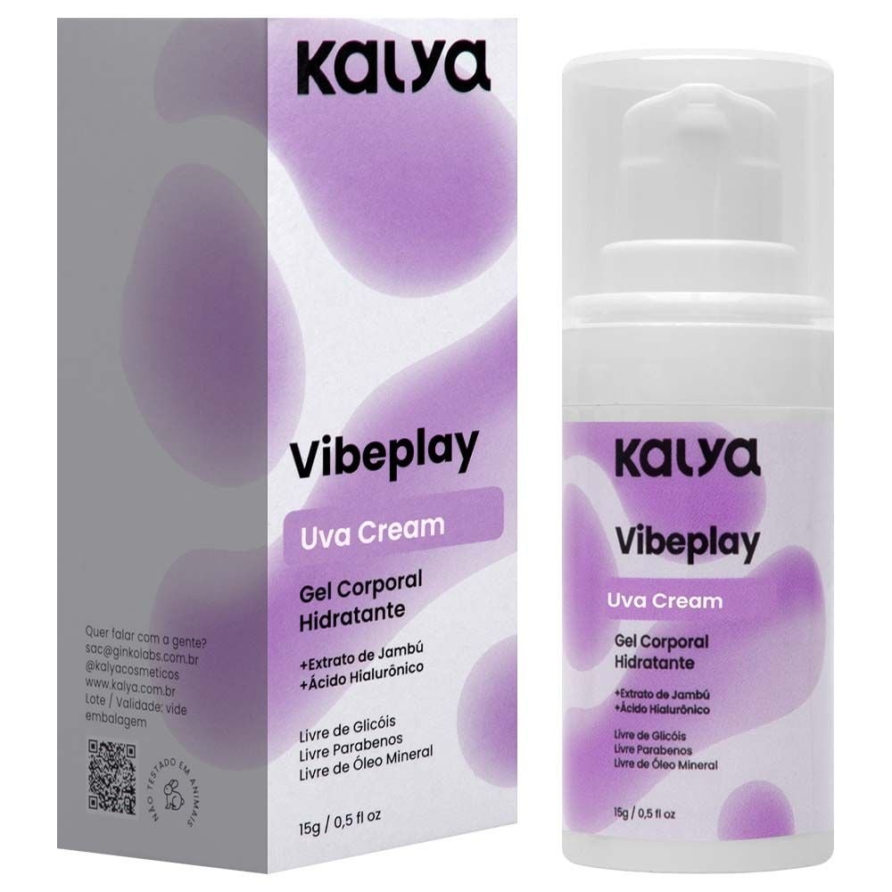 Vibeplay Vibrador Gel Beijável 15g Kalya