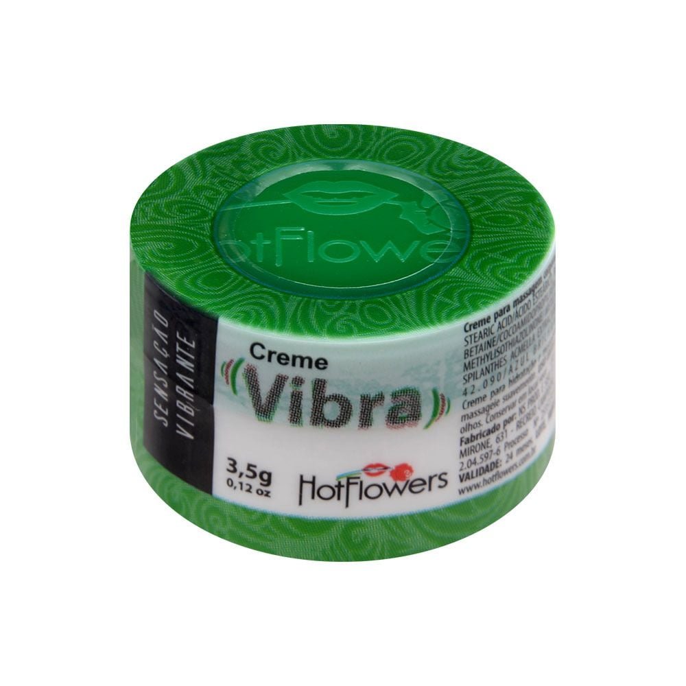 Vibra Creme Funcional 3,5g Hot Flowers