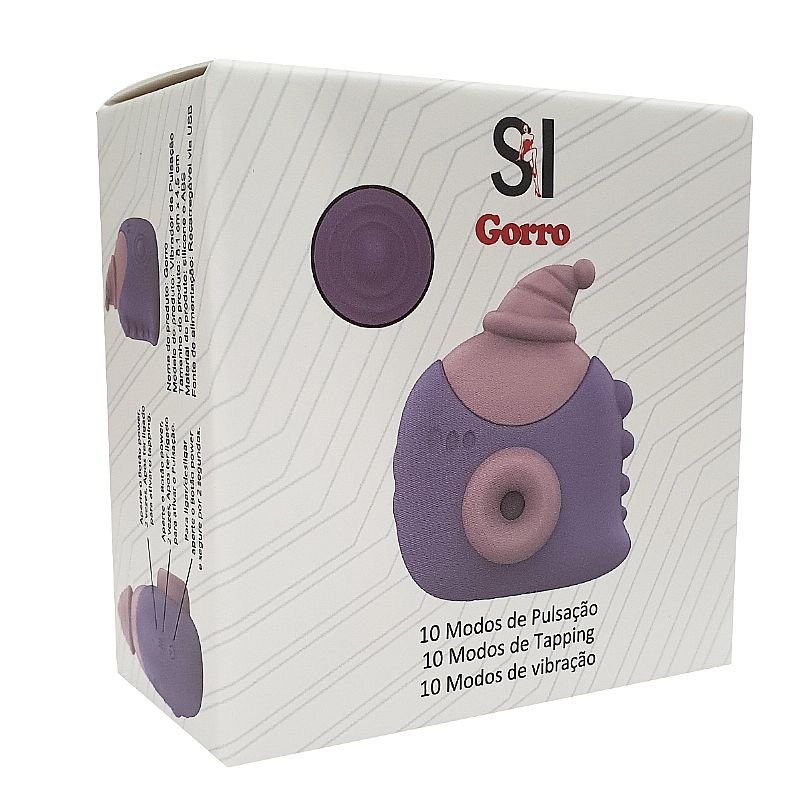Vibrado de Pulsação com Tapping - Formato de Camera - Gorro