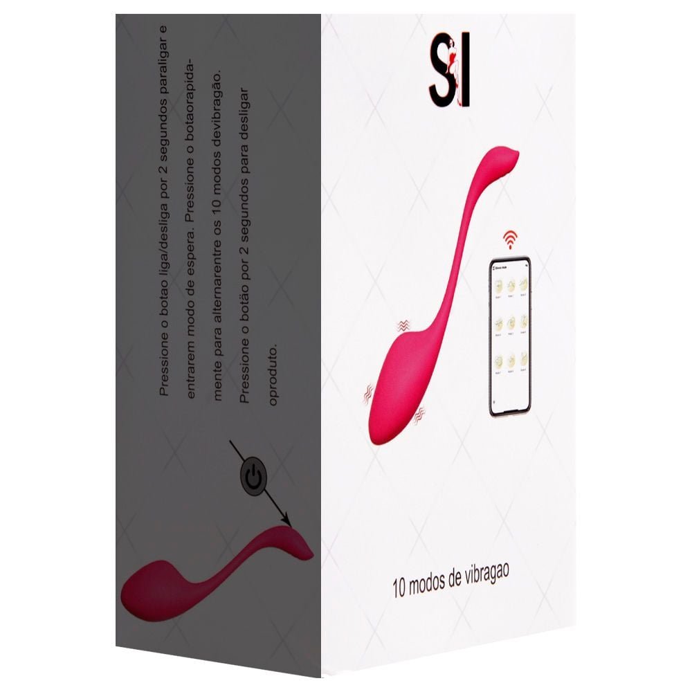 Vibrador 10 Modos Aplicativo Bluetooth Sexy Import