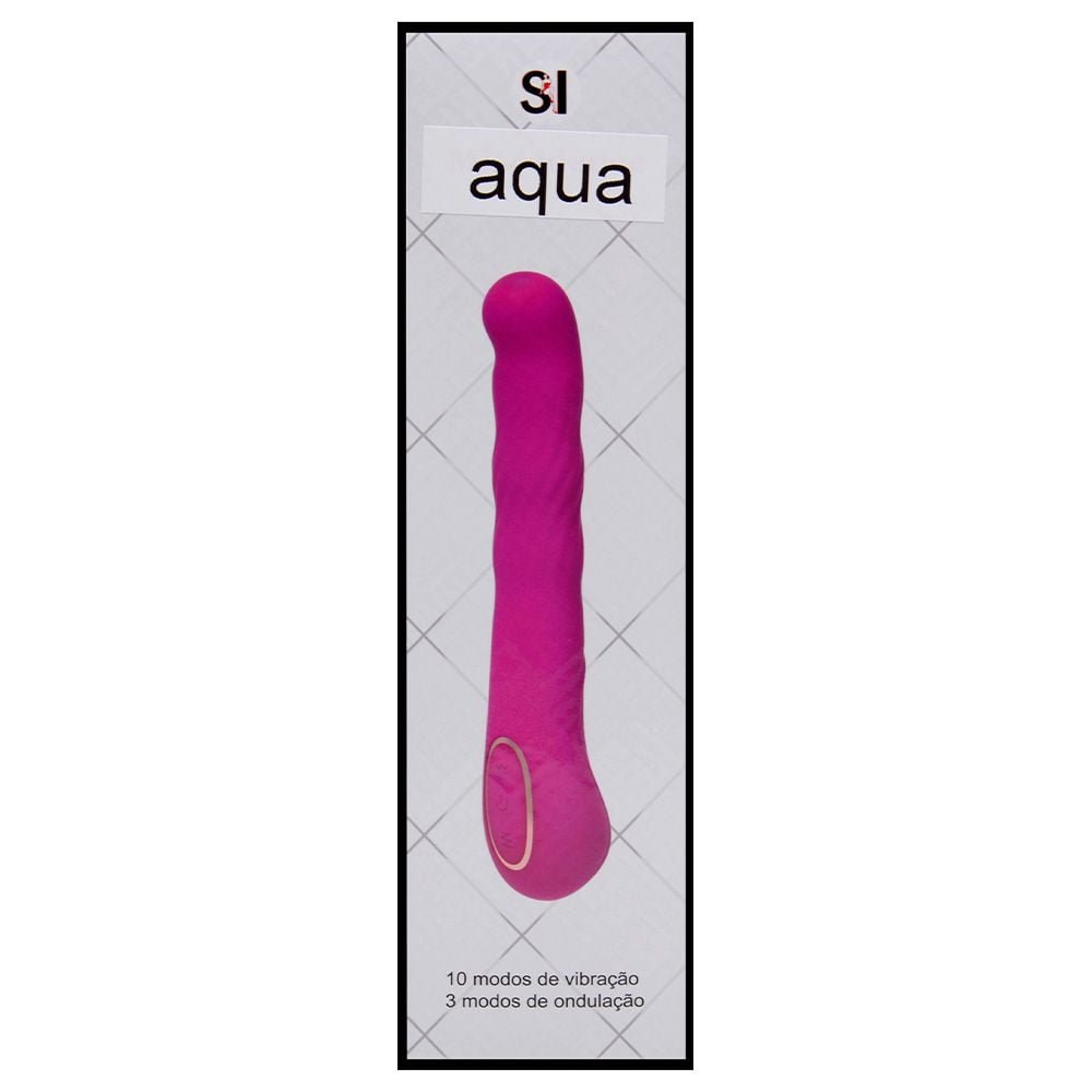 Vibrador 10 Modos Ondulações Aqua Alwup Sexy Import