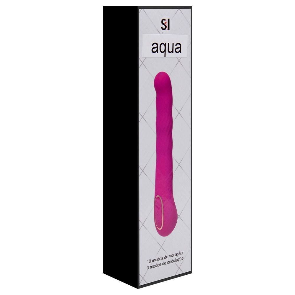 Vibrador 10 Modos Ondulações Aqua Alwup Sexy Import