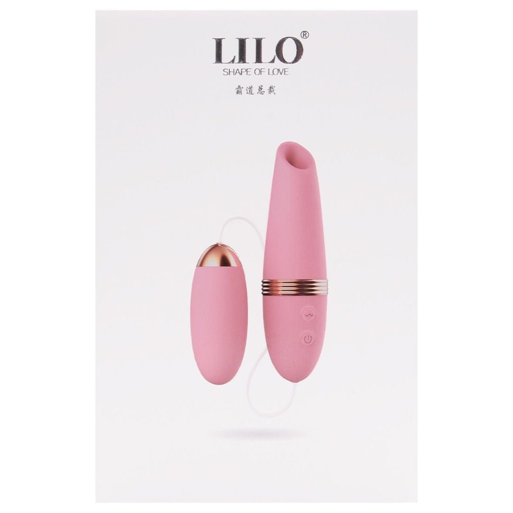 Vibrador 10 Pulsações Com Bullet Lilo Vipmix
