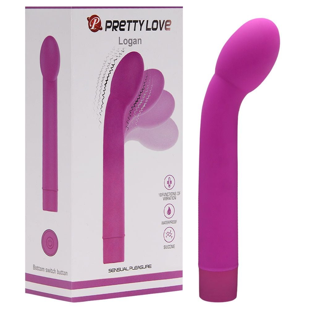 Vibrador 10 Vibrações Logan Pretty Love Vipmix