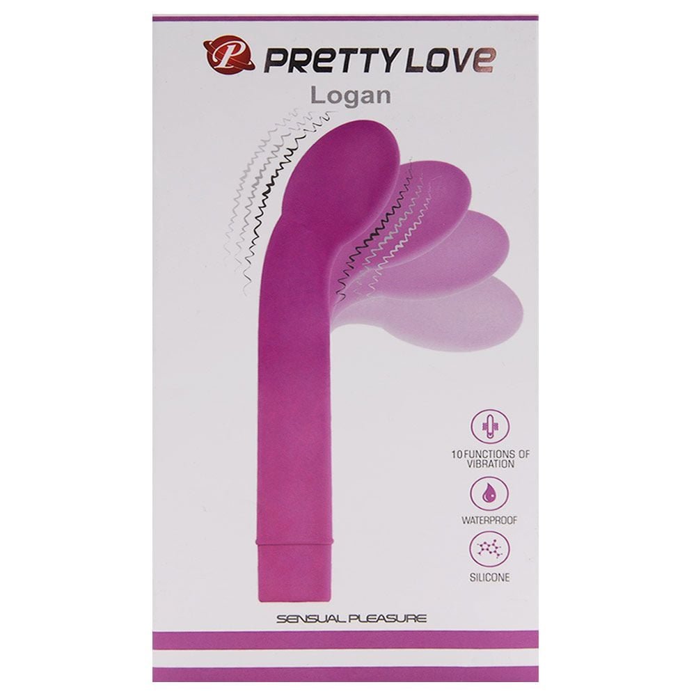Vibrador 10 Vibrações Logan Pretty Love Vipmix